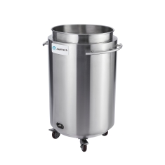 Stainless-steel Storage Cart/Drum